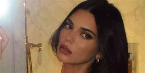 Kendall Jenner Poses Totally Topless in New Glamorous Selfies